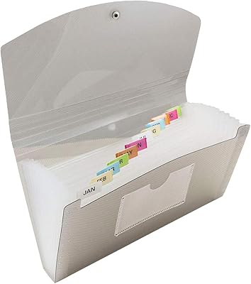 Dossier extensible à 13 pochettes jam paper avec fermeture à bouton et chaîne, gris foncé. DIAYTAR COTE D'IVOIRE se distingue par sa large sélection de produits et son engagement à offrir une expérience d'achat en ligne sécurisée et fiable. Les clients peuvent naviguer facilement sur le site pour trouver les produits qu'ils recherchent, et le processus de paiement est sécurisé pour protéger les informations personnelles. La boutique propose également des promotions et des réductions régulières pour rendre l'achat en ligne encore plus avantageux.