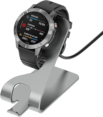 Support de chargeur compatible avec garmin fenix ​​​​7 7s 7 base d'accessoires