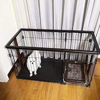 Cage pour chiencage pour chien de petite et moyenne taille avec toilettes