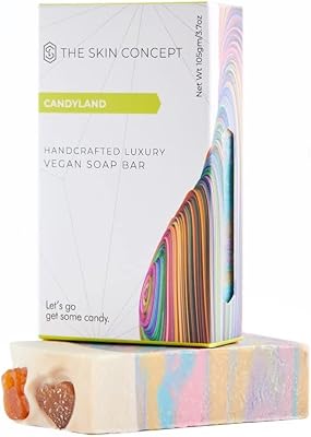 Barre de savon luxueuse fabriquée à la main de the skin concept au parfum de barbe à papa - candy land. DIAYTAR COTE D'IVOIRE est une boutique en ligne généraliste qui propose plus de 300 000 références de produits. Elle est considérée comme l'une des boutiques leaders en Côte d'Ivoire, offrant une large gamme de choix à ses clients. Les produits sont sélectionnés pour leur qualité et leur disponibilité.