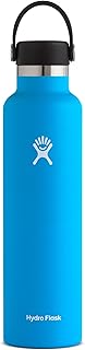 Bouteille d'eau de sport hydroflask étanche à double paroi en acier inoxydable, bec