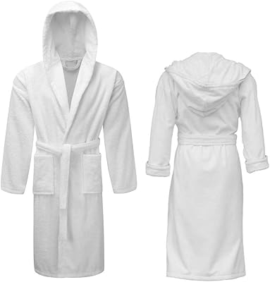 Peignoir à capuche 100 % coton pour femmes et hommes, peignoir en éponge de qualité hôtelière et spa, très absorbant et léger avec poches, unisexe par 1 chase. La boutique en ligne DIAYTAR COTE D'IVOIRE propose une expérience d'achat en ligne sécurisée et pratique, permettant aux clients de parcourir facilement plus de 300 000 références de produits et de passer commande en toute confiance, avec des options de paiement flexibles et des promotions régulières.