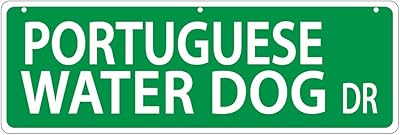 Imaginez ce panneau de rue de chien d'eau portugais. DIAYTAR COTE D'IVOIRE est une boutique en ligne généraliste qui propose plus de 300000 références de produits, offrant aux clients une large gamme de choix pour répondre à leurs besoins.