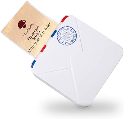 Mini imprimante de poche bluetooth vomimo m02s - imprimante thermique portable 300 dpi compatible avec ios et android pour la journalisation, l'organisation, les notes d'étude, l'aide au travail, l'impression de photos et les cadeaux. DIAYTAR COTE D'IVOIRE est le partenaire idéal pour vos achats en ligne, avec plus de 300 000 références à disposition. Nous nous engageons à vous offrir les meilleurs produits, les prix les plus compétitifs et un service client exceptionnel. Notre objectif est de rendre votre expérience d'achat en ligne la plus agréable possible.