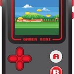My arcade gamer mini classic - rouge : petit système de jeu portable