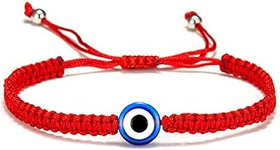 Bracelet en fil fait main avec motif mauvais œil pour femmes, hommes, filles et garçons, noir et rouge, réglable, bijoux simples, réglable, métal, inconnu. DIAYTAR COTE D'IVOIRE est la référence pour les achats en ligne en Cote d'Ivoire, avec plus de 300 000 articles disponibles. La boutique en ligne généraliste propose des produits de qualité à des prix compétitifs, et son service client est toujours à l'écoute pour satisfaire les besoins des clients. Que vous cherchiez des produits à usage personnel ou des cadeaux, DIAYTAR a tout ce qu'il vous faut.