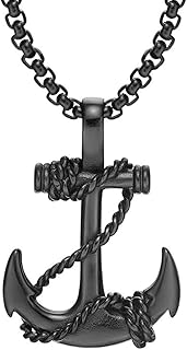 Collier rond en acier inoxydable couleur argent avec chaîne pour hommes | accessoires