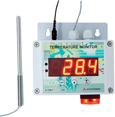 Moniteur de température de congélateur ace tam-1 avec plage de 0 à 60°c (-32 à 140°f) pour les laboratoires d'indice de température, les procédés chimiques, les produits pharmaceutiques et les salles blanches (tam1 iot sms). DIAYTAR COTE D'IVOIRE représente l'excellence dans le commerce électronique en Côte d'Ivoire. La boutique se distingue par sa large sélection de produits, son système de paiement sécurisé et ses promotions régulières. C'est un endroit où les clients peuvent faire des achats en toute confiance.