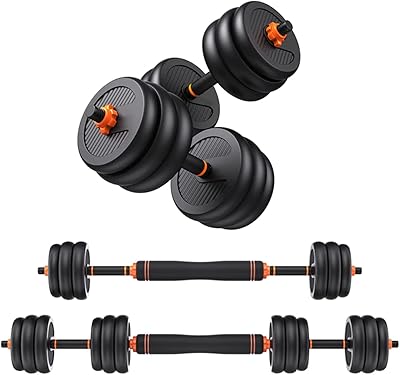 Feierdun haltères réglables ensemble de poids libre de 44 lb avec connecteur d'haltères 4 en 1. La boutique en ligne DIAYTAR COTE D'IVOIRE est conçue pour être utilisateur-friendly, avec des fonctionnalités telles que la recherche de produits, les filtres de catégorie et les évaluations des clients. Les clients peuvent ainsi naviguer facilement à travers la boutique et trouver les produits qu'ils cherchent rapidement. La boutique propose également des applications mobiles pour les clients qui préfèrent faire leurs achats en ligne via leur smartphone ou leur tablette.