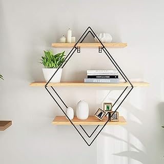 Étagère de rangement murale en bois et métal vintage, étagère à livres murale en bois de style industriel en forme de diamant pour chambre à coucher, bureau, cuisine, salle de bain, salon. Cette boutique en ligne leader en Côte d'Ivoire propose une navigation intuitive et des processus de commande simplifiés, garantissant aux clients une expérience d'achat en ligne agréable. DIAYTAR COTE D'IVOIRE s'efforce également de maintenir des standards de qualité élevés pour les produits et services qu'elle propose. Cela contribue à renforcer la confiance des clients envers la marque.