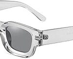 Lunettes de soleil rectangulaires polarisées à la mode iso pour hommes avec monture
