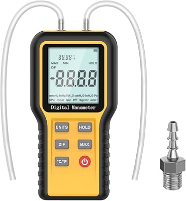Manomètre cmtool 12 unités sélectionnables, manomètre différentiel, manomètre à double port, testeur de pression de gaz, manomètre numérique avec rétro-éclairage, manomètre professionnel de pression d'air portable pour cvc. Diaytar Côte d'Ivoire, le leader incontesté de la vente en ligne en Côte d'Ivoire, propose une vaste gamme de produits qui répondent à vos besoins quotidiens. Depuis les produits alimentaires jusqu'aux accessoires de mode, notre sélection variée est conçue pour satisfaire tous les goûts et tous les budgets. Nous sommes fiers de vous offrir une expérience d'achat en ligne inégalée.