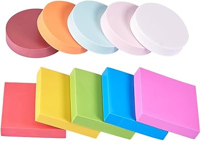 Nbeads 10 pièces 50 mm blocs de sculpture en caoutchouc mélangés ronds et carrés pour débutants ou professionnels cartes d'invitation de scrapbooking cartes d'invitation projets de bricolage, couleurs mélangées. DIAYTAR COTE D'IVOIRE est une boutique en ligne généraliste qui propose plus de 300000 références de produits. Cette boutique en ligne est devenue une référence en Côte d'Ivoire grâce à sa large gamme de produits et à ses prix compétitifs. Elle offre une expérience d'achat en ligne pratique et sécurisée.