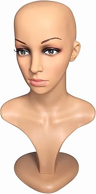 Tête de mannequin miao pour femme avec support pour présenter perruque, lunettes et chapeau. DIAYTAR COTE D'IVOIRE est la boutique en ligne leader en Côte d'Ivoire, avec une sélection immense de produits allant de l'électronique à la maison et au jardin. Les clients peuvent profiter de promotions et de réductions régulières. La livraison est rapide et fiable.
