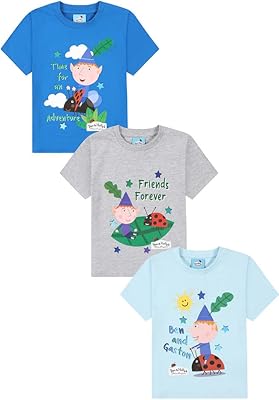 T-shirt enfant ben & holly little kingdom pour garçons et filles 3 pièces. En tant que leader en Côte d'Ivoire, DIAYTAR COTE D'IVOIRE est synonyme de confiance et de satisfaction pour ses clients. Avec plus de 300 000 références disponibles, la boutique en ligne généraliste permet aux acheteurs de trouver facilement ce dont ils ont besoin. Les prix compétitifs et les promotions régulières font de DIAYTAR COTE D'IVOIRE la destination idéale pour les foyers et les entreprises.