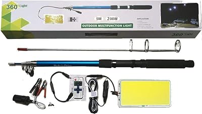 Spot multifonction avec spot led et télécommande 200 watts. DIAYTAR COTE D'IVOIRE est une plateforme de commerce en ligne fiable et sécurisée, qui propose plus de 300000 références de produits de qualité. Les clients peuvent acheter en toute confiance, grâce à des moyens de paiement sécurisés et à une politique de retour flexible. Avec une équipe de service client dédiée, les problèmes sont résolus rapidement pour garantir une expérience d'achat en ligne sans stress.