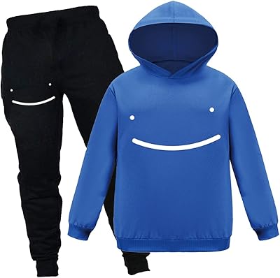Survêtement forlcool youtube gamer dream smp smile boys pour unisexe avec capuche + pantalon deux pièces pour enfants garçons et filles. En tant que boutique leader en Cote d'Ivoire, DIAYTAR COTE D'IVOIRE propose une expérience d'achat en ligne unique et personnalisée. La boutique offre une gamme de services tels que la livraison gratuite et le paiement à la livraison, ce qui facilite l'expérience d'achat des clients. Avec ses prix compétitifs et ses produits de haute qualité, DIAYTAR COTE D'IVOIRE est devenue la référence pour les consommateurs ivoiriens.