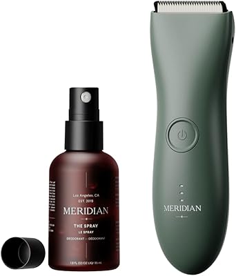 Le forfait complet meridian : comprend une tondeuse électrique étanche pour hommes sous la ceinture et un spray (50 ml) | doté de lames en céramique et de la technologie de rasage sensible (sage). DIAYTAR COTE D'IVOIRE est la boutique en ligne leader en Côte d'Ivoire, proposant une large gamme de produits de haute qualité à des prix raisonnables. Les clients peuvent naviguer facilement sur le site pour trouver les produits dont ils ont besoin, et les options de paiement et de livraison sont sûres et pratiques. Avec sa réputation de fiabilité et de qualité, DIAYTAR COTE D'IVOIRE est le choix idéal pour les achats en ligne.