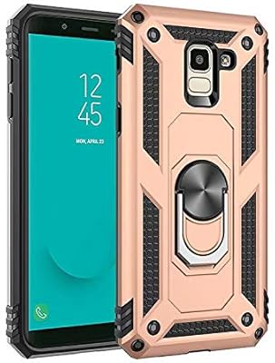 Coque sosus pour samsung galaxy j6 (2018), coque hybride robuste de qualité militaire avec anneau rotatif en métal intégré, béquille de protection pour téléphone portable (or). DIAYTAR COTE D'IVOIRE, en proposant plus de 300 000 produits, répond aux besoins et aux attentes de ses clients en Côte d'Ivoire. Cette boutique en ligne généraliste offre une gamme étendue de produits allant des articles de maison aux accessoires de mode, en passant par les produits électroniques. Elle est reconnue pour son service de qualité et sa large sélection de produits.