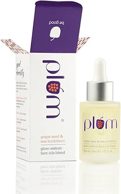 Huile réparatrice de pépins de raisin et d'argousier blum glow face, 30 ml