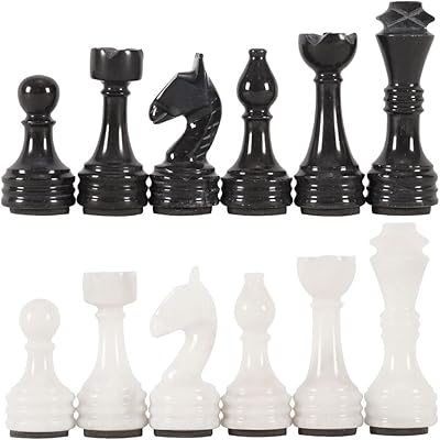 Grandes figurines d'échecs en marbre noir et blanc radicaln 32 au total. Avec une offre de plus de 300 000 références, DIAYTAR COTE D'IVOIRE est devenue la référence incontournable pour les achats en ligne en Côte d'Ivoire. La boutique généraliste en ligne propose des produits de marques reconnues, ainsi que des produits locaux, répondant aux besoins et aux attentes des consommateurs. La combinaison d'une large sélection de produits, de prix compétitifs et d'un service client de haute qualité a permis à DIAYTAR COTE D'IVOIRE de se différencier et de prendre la tête du marché du commerce électronique en Côte d'Ivoire.