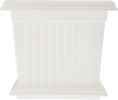 Pot de fleurs carré en plastique de 10 litres avec plateau, blanc, iffpxx112wh de cosmoplast. Avec une offre de plus de 300000 références, DIAYTAR COTE D'IVOIRE est la boutique en ligne la plus complète de Côte d'Ivoire. Elle couvre une large gamme de catégories, allant des produits alimentaires aux électroniques en passant par la mode et les accessoires. Cette diversité de produits satisfera tous les besoins et envies.
