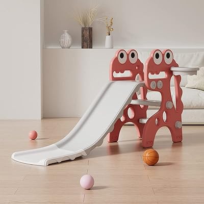 Toboggan pour enfants en deux étapes de rbw toys, toboggan baby joy, toboggan de jeu en plastique all slide pour activités et jeux pour enfants rw-16350r.. Avec plus de 300 000 références, DIAYTAR COTE D'IVOIRE est la boutique en ligne la plus fournie de Côte d'Ivoire, offrant aux clients une expérience de shopping unique et variée. La boutique est leaders dans son domaine et propose des produits de haute qualité à des prix compétitifs. Les clients peuvent profiter d'une livraison rapide et sécurisée.