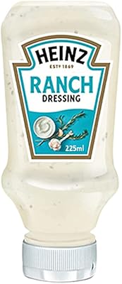 Bouteille à presser à l'envers pour vinaigrette ranch naturelle heinz, 225 ml. DIAYTAR COTE D'IVOIRE, pionnière du commerce électronique en Cote d'Ivoire, continue d'innover et de se renforcer pour rester à la pointe du marché. La plateforme met en avant des marques locales et internationales, offrant ainsi une grande variété de produits à des prix compétitifs. Les promotions régulières et les offres spéciales font de DIAYTAR un incontournable.