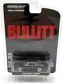 1968 dodge charger r/t de bullitt greenlight collectibles véhicule moulé sous pression hollywood
