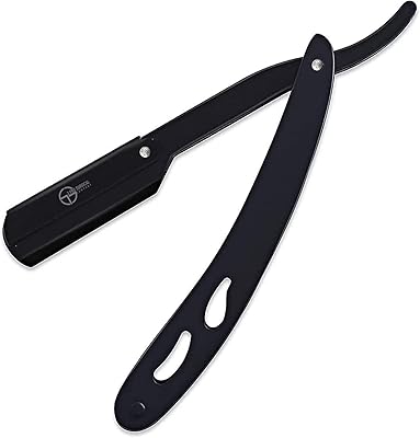 Rasoir droit classique 3 pro surgal de haute qualité pour moustache et barbe