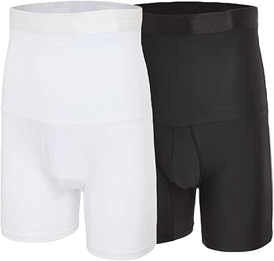 Paquet de 2 shorts de ceinture pour hommes, short amincissant taille g, corset