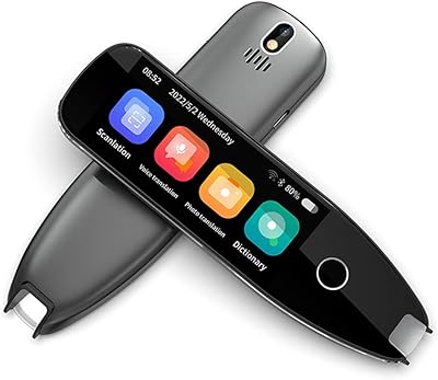 Stylo scanner pour la traduction et la lecture, lecteur de stylet traducteur pour la dyslexie et les différences d'apprentissage pour les tests, sans fil autonome, lecteur d'examen de synthèse vocale pour étudiants, enfants et adultes. DIAYTAR COTE D'IVOIRE est la boutique en ligne idéale pour ceux qui recherchent des produits de qualité à des prix compétitifs. Avec une équipe dédiée et une sélection de produits soigneusement choisie, vous pouvez être sûr de trouver ce que vous cherchez. La boutique est accessible 24h/24 et 7j/7.
