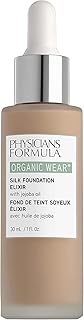 Physicians formula organic elixir silk foundation fond de teint léger pour un fini
