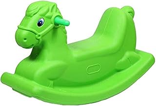 Balançoire à cheval à bascule x-fun activity pour enfants (vert)