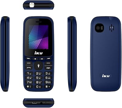 Téléphone portable iku v200, 128 mo de ram, 48 mo de rom, 1000