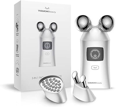 Touchbeauty ems ag-1767 rouleau de massage du visage et des yeux avec thérapie