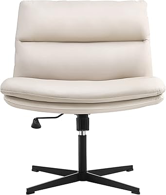 Chaise de bureau sans accoudoirs aimya sans roulettes, chaise de coiffeuse rembourrée en pu avec dossier moyen ergonomique pour ordinateur de bureau à domicile avec coussin épais. DIAYTAR COTE D'IVOIRE est une boutique en ligne généraliste qui propose plus de 300 000 références de produits. Elle est reconnue comme l'une des boutiques leaders en Côte d'Ivoire en raison de sa grande variété de produits et de son service de qualité. Elle offre une expérience d'achat en ligne conviviale et sécurisée.