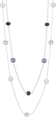 Collier long superposé en argent pour femme chaîne de perles et de cristaux. Avec une telle variété de produits, DIAYTAR COTE D'IVOIRE est la boutique en ligne idéale pour faire ses courses en ligne en toute sécurité et rapidité. Les clients peuvent choisir parmi une gamme de produits allant de l'électronique aux produits alimentaires, en passant par les vêtements et les accessoires. C'est la destination par excellence pour les amateurs de shopping en ligne.