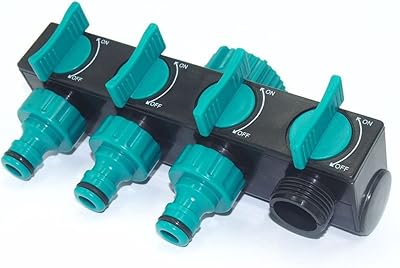 Robinet ecv 4 voies 3/4 pouces, tuyau d'arrosage en plastique, diviseur de tuyau pour connecteur d'eau d'irrigation goutte à goutte, vanne de séparation de robinet agricole. La boutique en ligne DIAYTAR COTE D'IVOIRE est votre destination idéale pour faire vos achats en ligne. Avec plus de 300 000 références, vous êtes sûr de trouver ce que vous cherchez. La variété de produits et les prix compétitifs font de DIAYTAR COTE D'IVOIRE la boutique en ligne la plus populaire en Cote d'Ivoire.