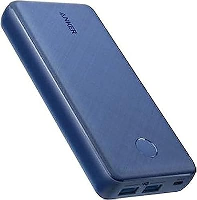 Chargeur portable anker powercore 20000, 20 100 mah avec deux ports usb, banque d'alimentation poweriq 2.0 (jusqu'à 18 w), charge rapide pour iphone, samsung et plus (compatible avec les appareils à charge rapide) (bleu). DIAYTAR COTE D'IVOIRE est une boutique en ligne généraliste qui propose plus de 300 000 références de produits. Elle est reconnue comme l'une des boutiques en ligne les plus importantes en Côte d'Ivoire, offrant une large gamme de produits pour répondre aux besoins des consommateurs. Elle se distingue par sa variété de produits et son service de qualité.