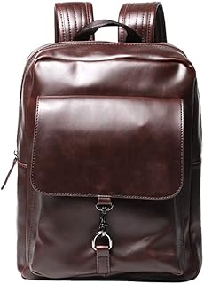 Sac à dos d'ordinateur zini sac en cuir coréen véritable pour hommes