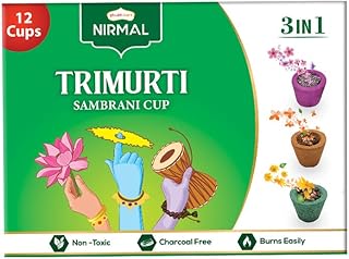 Shopkart trimurti sambrani pooja parfum 3 en 1 - 12 tasses. Notre boutique en ligne DIAYTAR COTE D'IVOIRE propose une large gamme de produits allant de l'électronique aux articles ménagers, en passant par la mode et les accessoires. Nous nous distinguons par notre engagement à proposer des prix compétitifs et des promotions régulières. Nos clients bénéficient d'un service client dédié pour répondre à leurs questions et préoccupations.