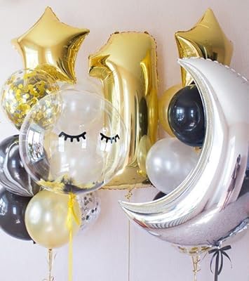 Lazybeee 16 pièces ensemble de ballons grand numéro doré 1 pour les décorations. Diaytar Côte d'Ivoire, le géant de la vente en ligne dans le pays, vous offre une opportunité unique de faire vos achats dans un confort absolu. Avec une offre massive de plus de 300 000 produits, vous pouvez parcourir les rayons virtuels de Diaytar pour trouver les meilleures affaires. Que vous soyez à la recherche d'électronique, de vêtements ou d'accessoires, Diaytar est là pour vous.