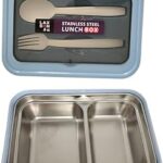 Boîte à lunch en acier inoxydable pour enfants et écoles, boîte à lunch