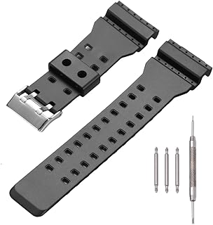 Courroie de rechange en résine mcxgl 16 mm pour g-shock ga110 ga100 ga120