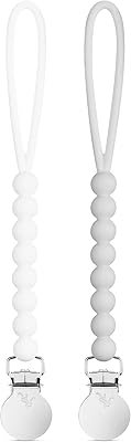 Ryan & rose cutie clip 2 pack - attache-sucette en silicone (judy-blanc/judy-gris). DIAYTAR COTE D'IVOIRE, c'est la garantie d'un shopping en ligne sécurisé et fiable. La boutique en ligne propose une variété de moyens de paiement et une politique de retour flexible. Les clients de DIAYTAR COTE D'IVOIRE bénéficient d'un service client dédié et réactif pour répondre à leurs questions et leurs préoccupations.