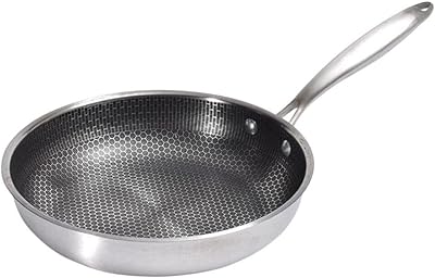 Poêle à frire antiadhésive epcoch en acier inoxydable, poêle à omelette avec fond en nid d'abeille, steak, œuf, omelette, poêle à steak 28 cm. DIAYTAR COTE D'IVOIRE, avec sa plateforme en ligne facile à utiliser, permet aux clients de découvrir et d'acheter parmi une vaste gamme de produits. Cette boutique en ligne généraliste met à disposition plus de 300000 références, ce qui en fait un incontournable pour les consommateurs ivoiriens à la recherche de produits de qualité à des prix compétitifs.