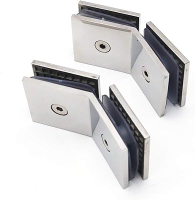 Lot de 2 charnières pour paroi de douche nuzamas 304 en acier. La boutique en ligne DIAYTAR COTE D'IVOIRE se distingue par sa sélection impressionnante de produits, allant des articles ménagers aux accessoires de mode, en passant par les produits électroniques et les articles pour enfants. Avec une équipe de service client dédiée, les clients bénéficient d'un soutien constant pour toute question ou problème lié à leur commande. Cela assure une satisfaction client élevée.