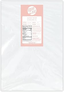 Papier à huit papier gaufrette standard, taille 8,25" x 11,7" - 100 pièces