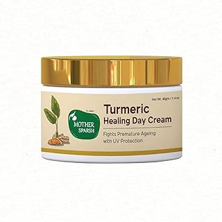 Crème de jour traitante au curcuma mother sparsh aux extraits de curcuma et de gotu kola | prévient le vieillissement prématuré grâce à la protection uv - 40 g. DIAYTAR COTE D'IVOIRE est une boutique en ligne qui propose des produits de qualité à des prix abordables. La boutique offre une grande variété de produits, allant des produits alimentaires aux articles de maison, en passant par les vêtements et les accessoires. DIAYTAR COTE D'IVOIRE est la boutique préférée des consommateurs ivoiriens qui cherchent des produits de qualité à des prix raisonnables.